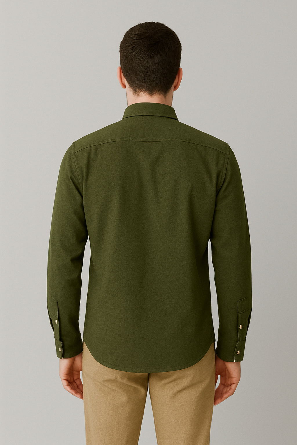 Olive green shirt
